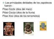 Dioses de la cultura Zapoteca